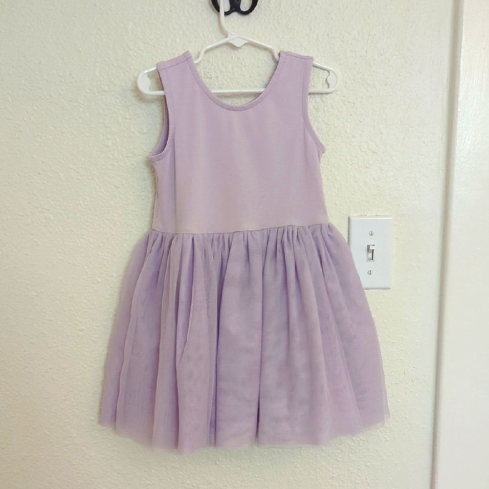 Hanna Andersson Skater Twirly Dress With Tule